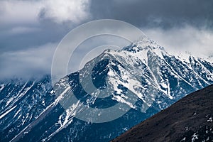 Western Sichuan, China, Snow Mountain Cloud Falls