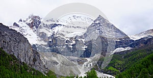 The Snow Mountain of Daocheng