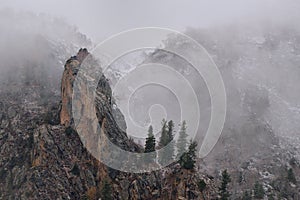 The snow Mountain on Fairly Meadow.