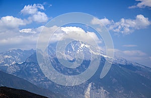 The snow mountain im Lijiang