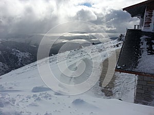 Snow mountain 2 photo