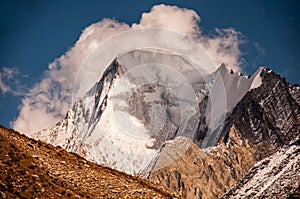 Snow mountains in Aden National Reserve, Szechwan