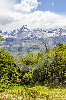 Snow Mountains in Laguna Turquesa trail photo