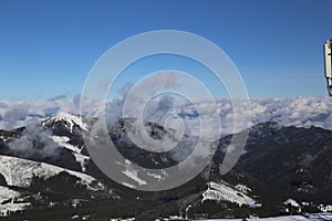 Sníh hory lyže Jasná Slovensko Tatry krajina