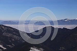 Snow mountains ski Jasna Slovakia Tatras landscapes