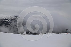 Sneh hory lyžovanie Jasná Slovensko Tatry krajina