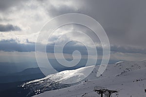 Sneh hory lyžovanie Jasná Slovensko Tatry krajina