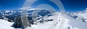 Snow Panorama photo