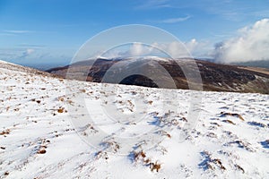 Snow in the the Paps of Anu