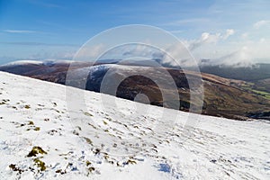 Snow in the the Paps of Anu