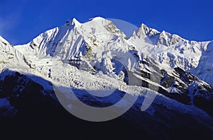 Snow peak from Goecha la, Sikkim, India