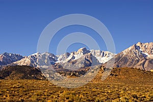 Snow Peaked Mountain