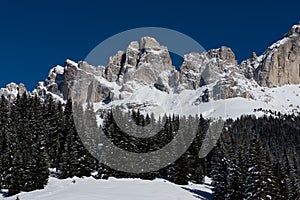 Snow, Peaks and Clouds