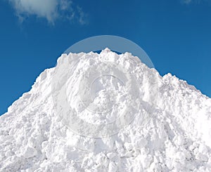 Snow pile