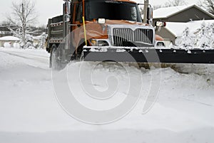 Snow Plow Up Close