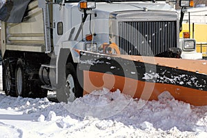 Snow Plow Winter Road