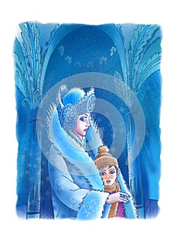 The Snow Queen and the boy