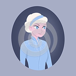 The Snow Queen. Frozen Elsa. Princess of Arundel