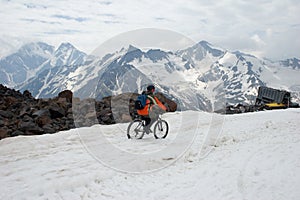 La nieve conducir 