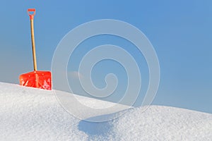 Snow shovel photo