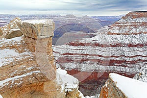 After Snow Storm, Grand Canyon, AZ