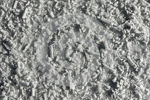 Snow structure in the winter