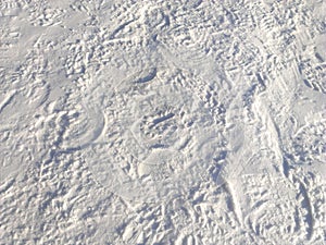 Snow Surface Background