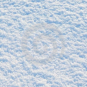 Snow surface background or texture.