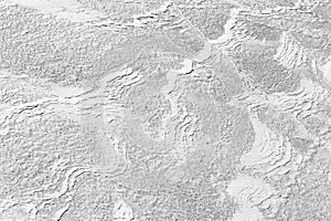 Snow surface pattern