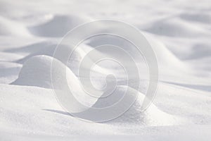 Snow surface, snow background