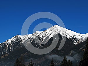 Snow Topped Mountain