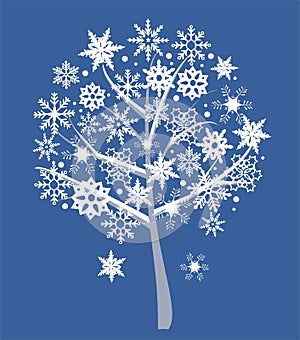 Snow tree