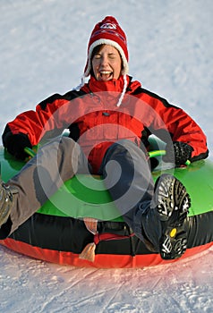 Snow tubing