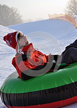 Snow tubing