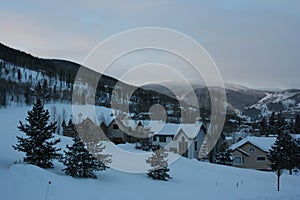 Snow in Vail photo
