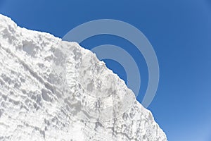 Snow wall at Tateyama, Japan