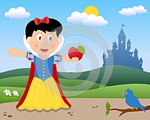 Snow White with the Apple