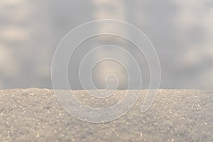 Snow white background