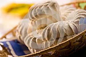 Snow white marsh-mallow