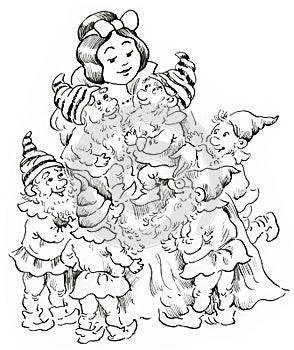 Snow White and Seven Dwarfs photo