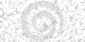 Snow zone camouflage seamless pattern