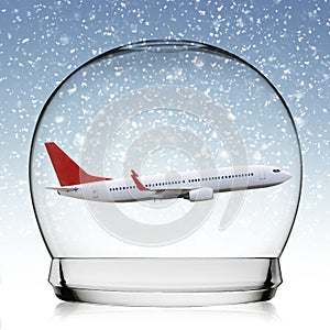 Snowball travel concept