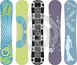 Snowboard design