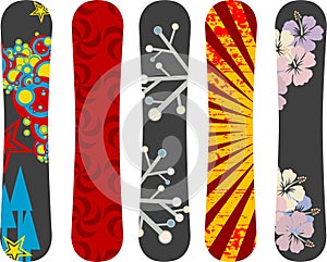 Snowboard design