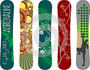 Snowboard design