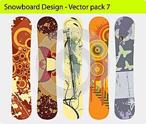 Snowboard design