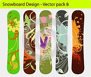 Snowboard design