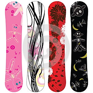 Snowboard design