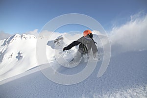 Snowboard freerider