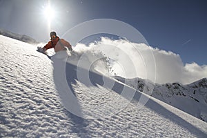 Snowboard freerider